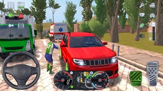 4X4 CAR CITY UBER DRIVING GAME 🚖👮🏻‍♂️ Car Games Android 3D City Drive - Taxi Sim 2020