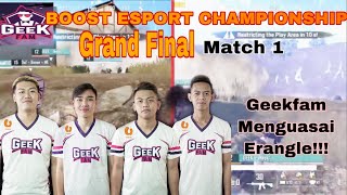 Boost Esport Championship !!!GeekFam memenangi Match 1!!!