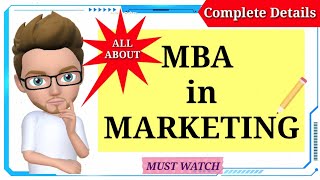 MBA in Marketing | Complete Details | Subjects Colleges Salary Roles Recruiters