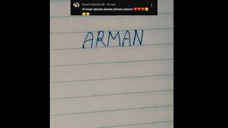 Arman logo 🔥 how to create professional logo #trending #brand #shorts