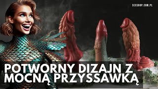 Kiotos Monstar - Potworny dizajn z mocną przyssawką.