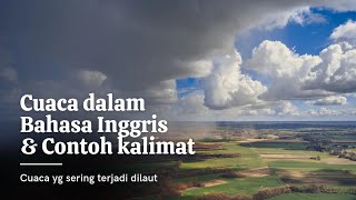 Jenis cuaca dalam Bahasa Inggris （Maritime English）