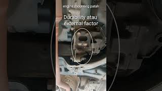 Engine Mounting patah‼️saat jalan getar. #shorts #vibration #enginemounting #mounting #sienta