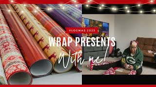 Wrap Christmas Presents with me ( I’m Horrible at it) && let’s Chat!