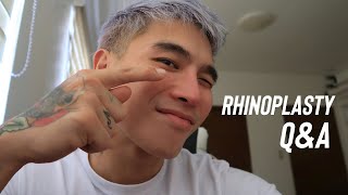 RHINOPLASTY Q&A (1 year post-op update) | JEFF ONG