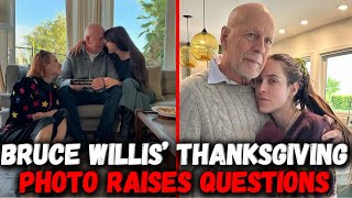 "Bruce Willis Shares Thanksgiving Moment with Daughters"