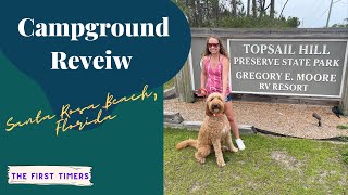 Topsail Hill Preserve State Park | Santa Rosa, FL | RV Camp Tour