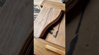 door round molding finish ||wood molding ||#woodworking #tricks #shorts