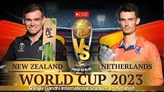 🔴Live New Zealand vs Netherlands, 6th Match - Live Cricket Score, Commentary