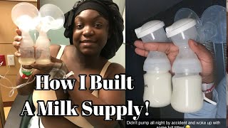 How I Was Able to Build A Huge Breast Milk Supply Within The First Month! | Simply Cinn