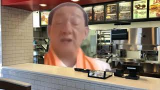 Angry Vietnamese Man threatens you at the Arby’s cash register