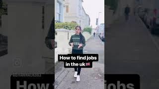 How to find jobs in the uk🇬🇧🇬🇧👍👍 #uk #ukvisa #immigrationvisa #ukvisainformation