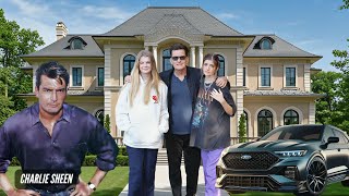 Charlie Sheen Bio | 9 Relationships, 5 Children, Net Worth, Opulent Lifestyle😍💘#fyp #blackexcellence