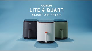 COSORI Lite 4.0-Quart Smart Air Fryer | Now in Green & White