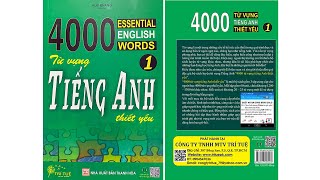 Sách: 4000 Từ Tiếng Anh Thiết Yếu 1