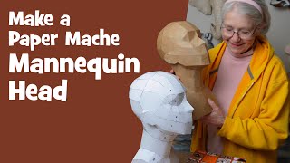 Make A Paper Mache Mannequin Head