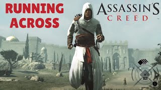 HOW BIG ARE THE MAPS in Assassin's Creed 1? Run Across the Maps