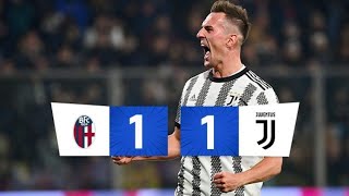 Post partita a caldo BOLOGNA-JUVENTUS 1️⃣-1️⃣ pareggio inutile ma almeno abbiamo costruito qualcosa‼