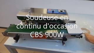 SOUDEUSE EN CONTINU OCCASION CBS900W