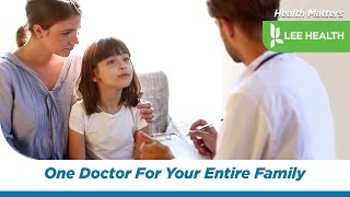 Family Medicine- One Doctor For Your Entire Family