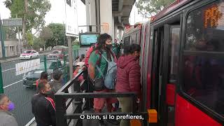 RTP y Metrobús continúan con el Servicio Emergente