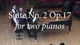 Rachmaninoff | Suite No. 2 Op. 17 (Simon Callaghan & Hiro Takenouchi)