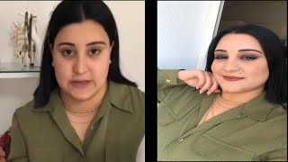 Make up مكياج زيتوني   تغيير جذري اخيييير👶🏻 Q/A