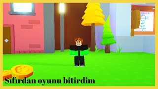 Sıfırdan oyunu bitirdim (roblox Pet Simulator X)