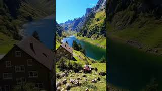 Beautiful Swiss Alps 😍😍 #shorts #travel #switzerland