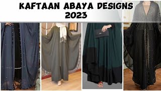 Latest kaftaan abaya designs 2023||Hijab designs||stylish abaya designs||beautiful gown 😍