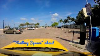 Rolling down "Duval Street", Key West, Fl., April 2016