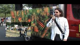 Hanfparade 2009 - Rede von Matze Meyer (Hanflabyrinth, Hanfwerk)