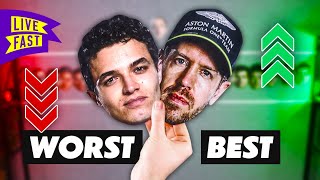 Ranking The 2021 F1 Drivers From WORST To BEST