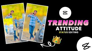 Boys Attitude Video Editing 🤴🏻💯 || Attitude Status  Video Editing || Capcut