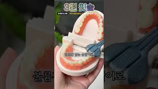 치아 깨끗하게 양치 하는 방법 #3면칫솔