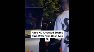 Famous Rapper Ayoo KD Arrested For Scamming Club #cashapp #viral #explorepage #ayookd #chicago