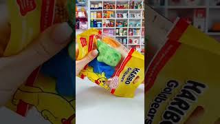 Haribo Gold Bears Mini Food Plushie Opening (Satisfying ASMR) #shorts