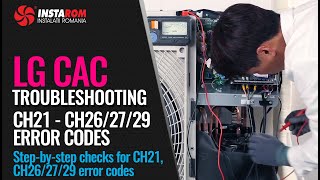 CH21 DC Link Error | Trobleshooting LG Comercial air conditioning