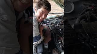 Betty The Ford Galaxie - Running with replacement carb