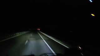 POV night driving Mercedes actros mp5 asmr