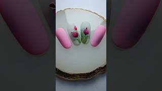 Ha tavasz, akkor tulipán (Spring tulip nailart)