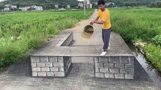 3d street painting art on road | 3d art zone