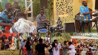 Sweet Ghanaian hi life Jam with the Afro Band🔥||EMMA ON BASS🎸||GREAT SOUND ||Enjoy🎧