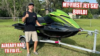 I Bought A BRAND NEW Jet Ski To Build! (2023 GP1800 SVHO)