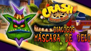 CRASH NITRO KART | VOZ DE LA MÁSCARA DE VELO EN ESPAÑOL