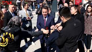 Deva Partisi Genel Başkanı Ali Babacan Pamukovayı ziyaret etti