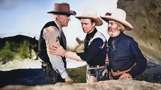 SUNSET ON THE DESERT - Roy Rogers, George 'Gabby' Hayes - full Western Movie [English]