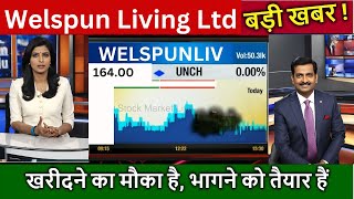 Welspun Living Ltd Share Latest News, Welspun Living Stock Technical Analysis