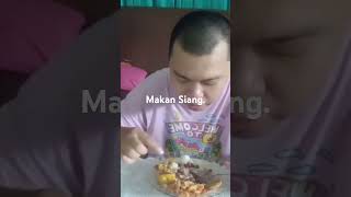 Andy Balala Makan Siang Di Rumah. #mukbang #shortsvideo