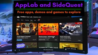 Quest 2 VR Talk: App Lab Games and Side Quest Games, access to free games